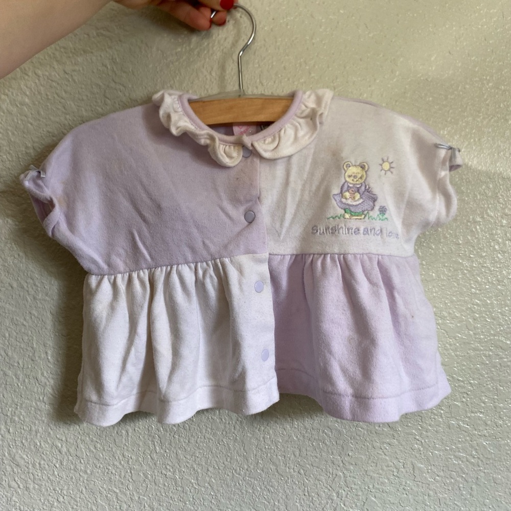 VINTAGE Baby Dress & Bloomers